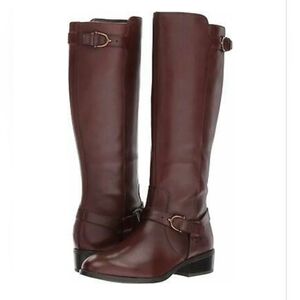 Ralph Lauren Dark Brown Heeled Boots